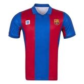hommes Rétro Barcelone Domicile Football Maillot 1980/82