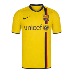 hommes Rétro Barcelone Extérieur Football Maillot 2008/10