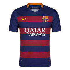 hommes Rétro Barcelone Domicile 2015/16
