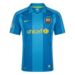 hommes Rétro Barcelone Extérieur Football Maillot 2007/08