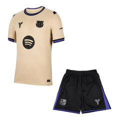 Barcelone  Extérieur Maillot Kit(Maillot+Short)  2025/26   Jaune&Noir