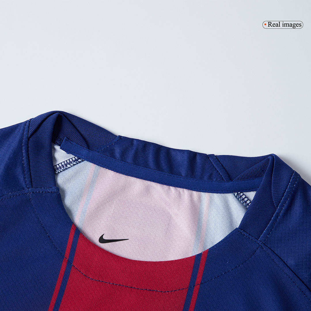 Barcelone Masion Football Maillot Trousse(Maillot+Shorts) 2025/26 Rouge&Bleu