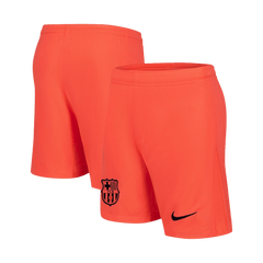 Barcelona 
 Extérieur Troisième 
Maillot 
Tenue (Maillot+Short+Chaussettes) 
2025/26 
 Orange