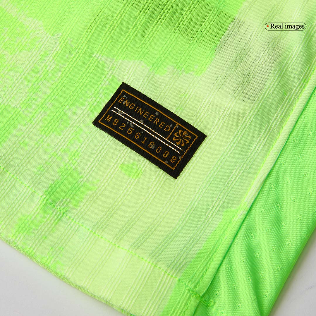 Authentique GAVI # 6 Barcelone Third Away Soccer Jersey 2024 / 25- UCL （Spotify Logo sans texte）
