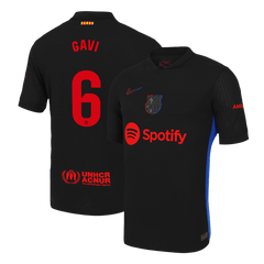 Authentique GAVI #6 Barcelone Loin Football Maillot 2024/25