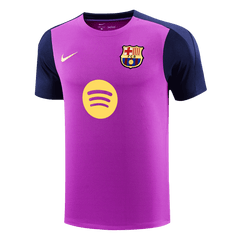 Barcelone Avant-Match Entraînement Football Maillot 25/26 Violette