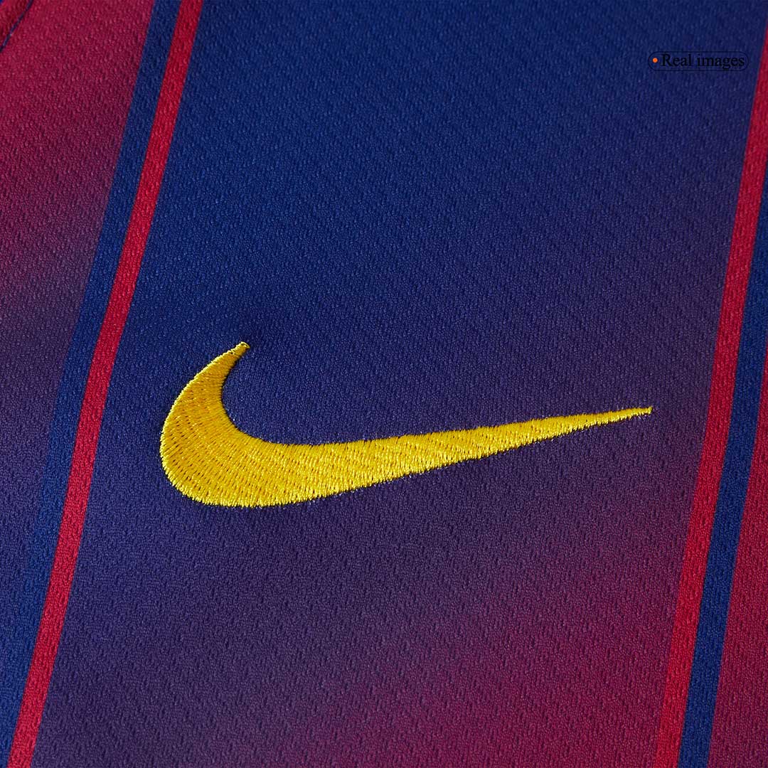 Barcelone Masion Football Maillot Trousse(Maillot+Shorts) 2025/26 Rouge&Bleu