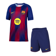 Barcelone Masion Football Maillot Trousse(Maillot+Shorts) 2025/26 Rouge&Bleu