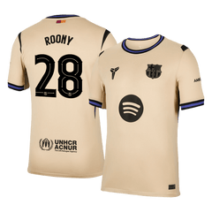 ROONY #28 Barcelone Extérieur Football Maillot 2025/26