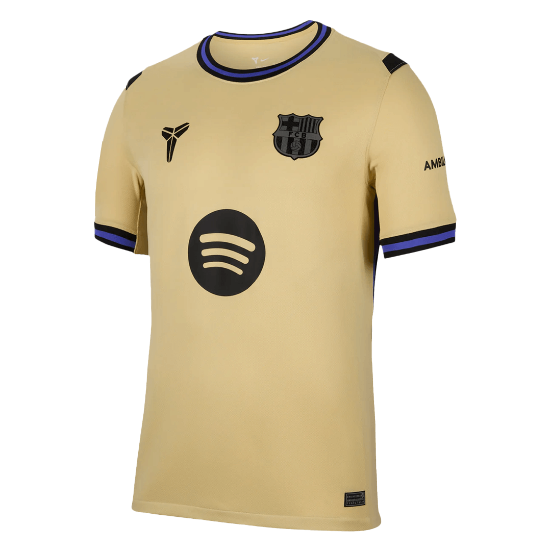 RASHFORD #14 Barcelone Loin Football Maillot 2025/26 Jaune - UCL