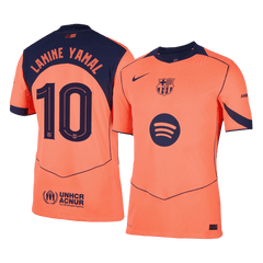 Authentique LAMINE YAMAL #10 Barcelone Extérieur Troisième  Maillot 2025/26 - UCL