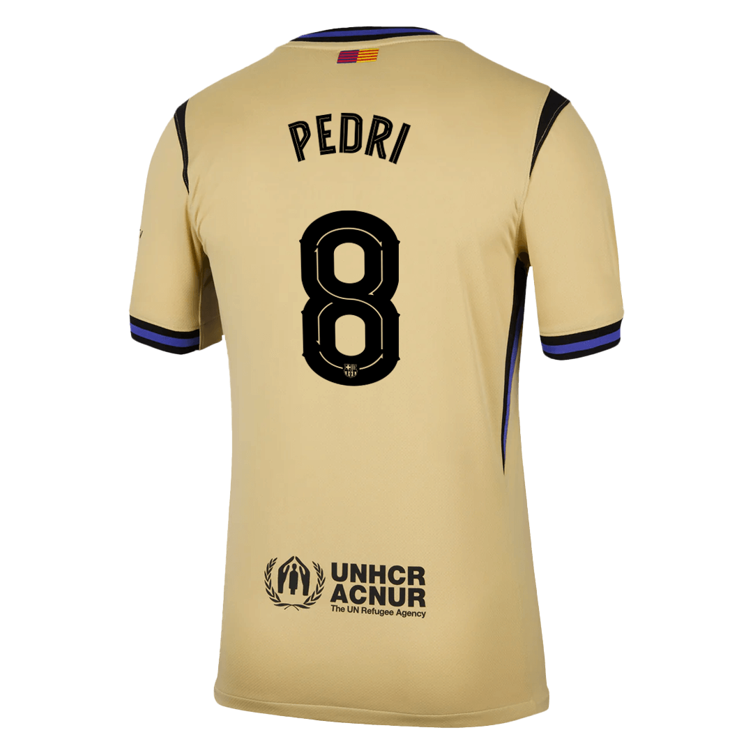 PEDRI #8 Barcelone Football Maillot Extérieur 2025/26 - UCL