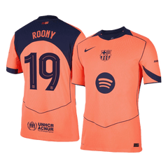 Authentique ROONY #19 Barcelone Extérieur Troisième Maillot 2025/26 - UCL