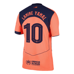 Authentique LAMINE YAMAL #10 Barcelone Extérieur Troisième  Maillot 2025/26 - UCL