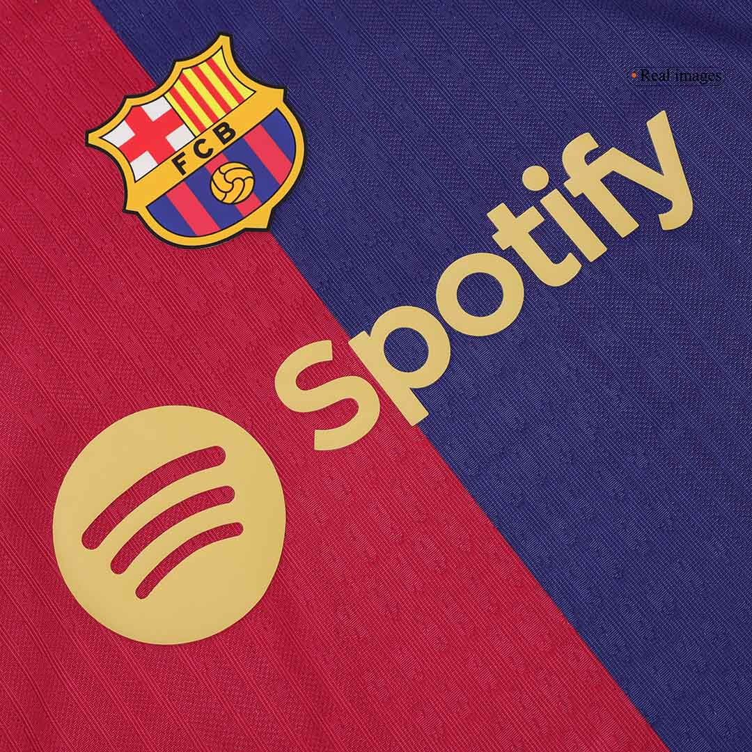 Authentique GAVI #6 Barcelone Maison Football Maillot 2024/25