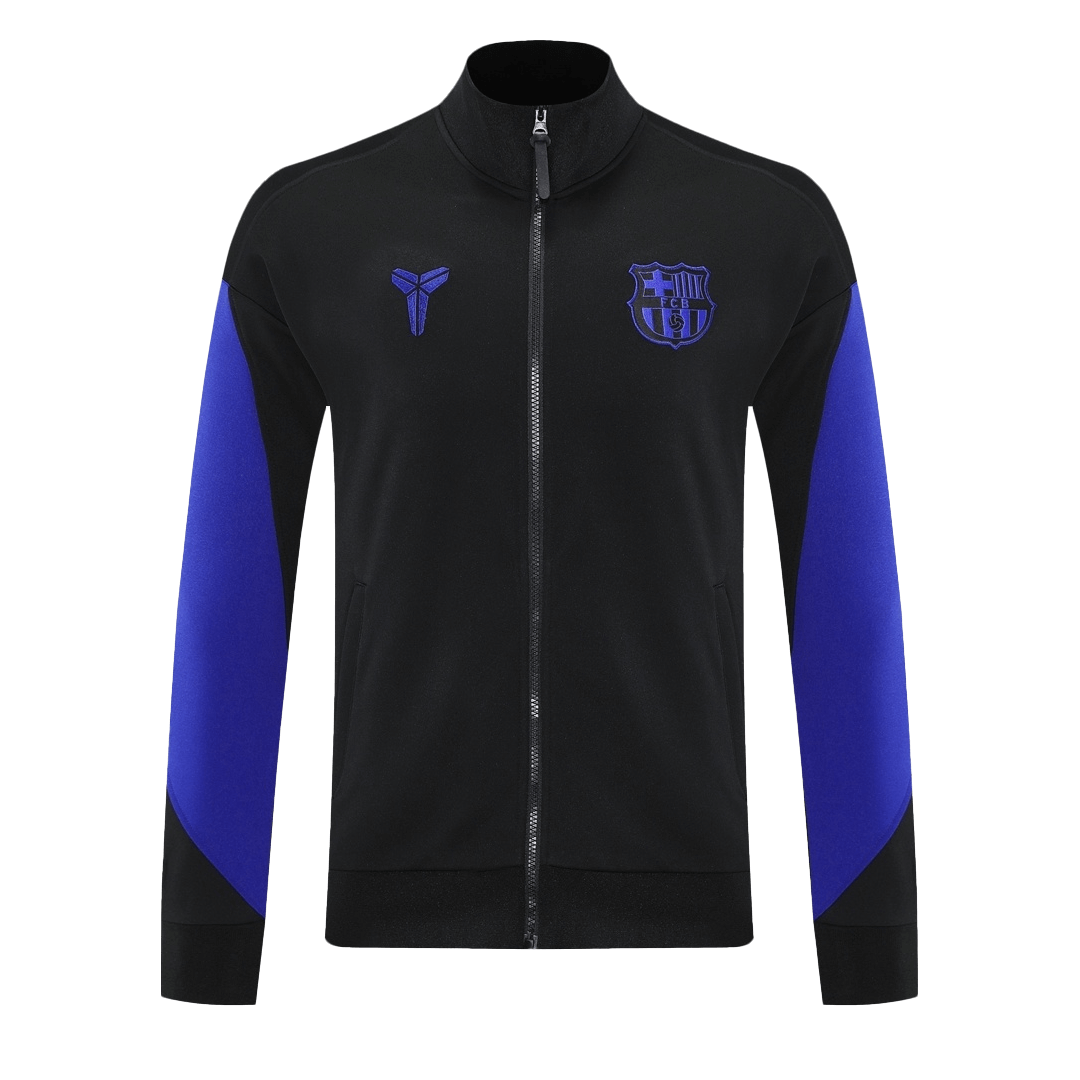 Barcelone Entraînement Veste Tenue (Veste + Pantalon) 2025/26 Noir & Violet