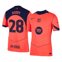 Joueur ROONY #28 Barcelone Extérieur Troisième Maillot 2025/26