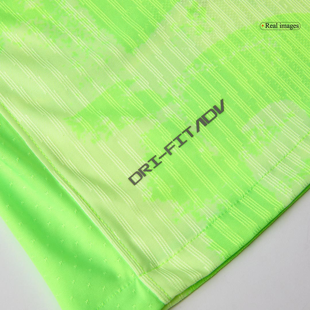 Authentique GAVI # 6 Barcelone Third Away Soccer Jersey 2024 / 25- UCL （Spotify Logo sans texte）
