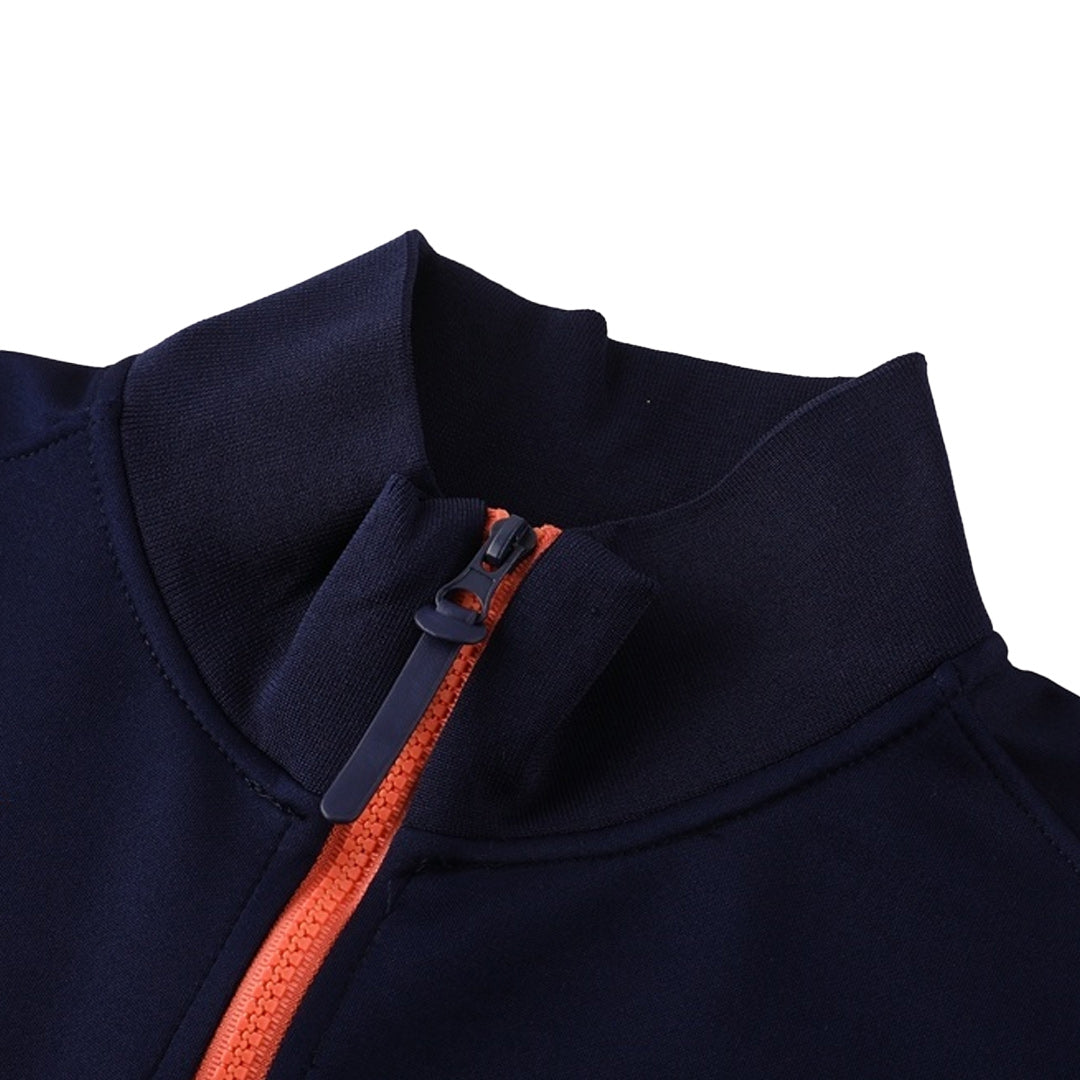 Barcelone Entraînement Veste Tenue (Veste + Pantalon) 2025/26 Marine & Orange