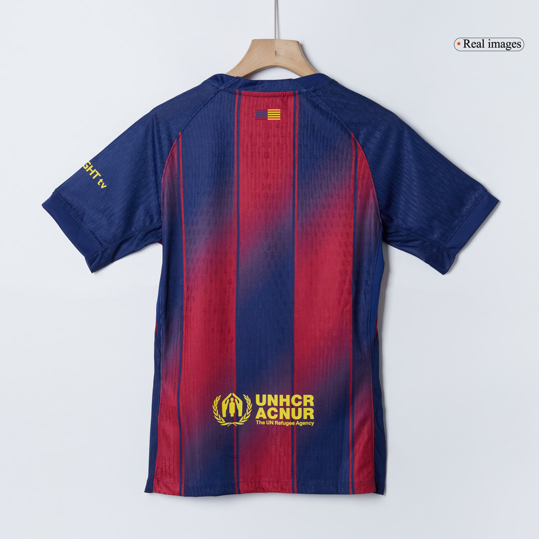 RASHFORD #14 Authentique Barcelone MaisonFootball Maillot 2025/26 Rouge&Bleu