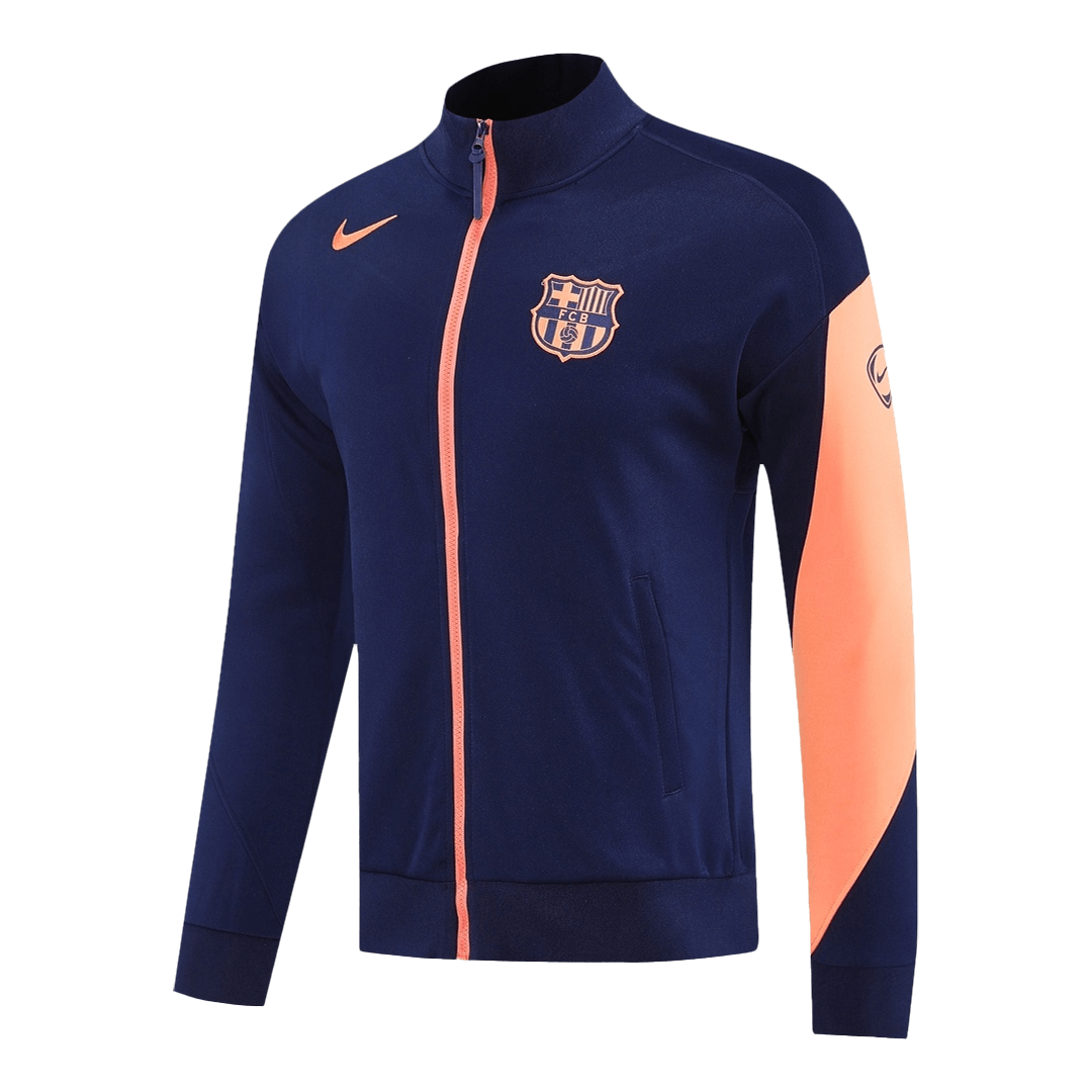 Barcelone Entraînement Veste Tenue (Veste + Pantalon) 2025/26 Marine & Orange