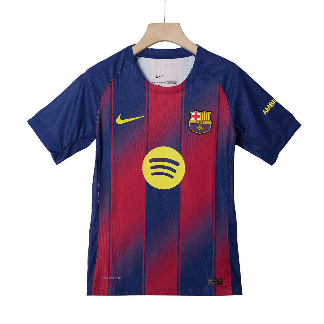 RASHFORD #14 Authentique Barcelone MaisonFootball Maillot 2025/26 Rouge&Bleu