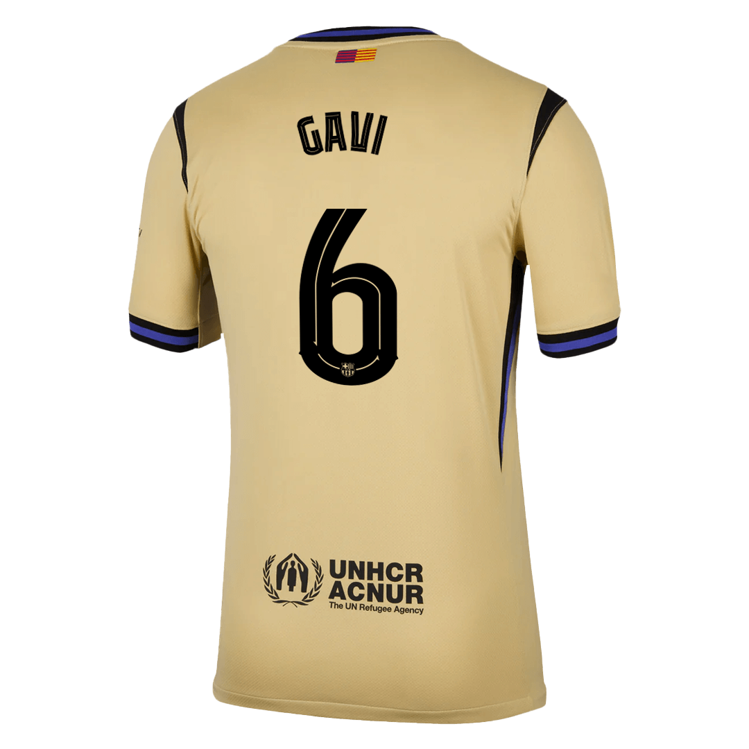 GAVI #6 Barcelone Football Maillot Extérieur 2025/26 - UCL