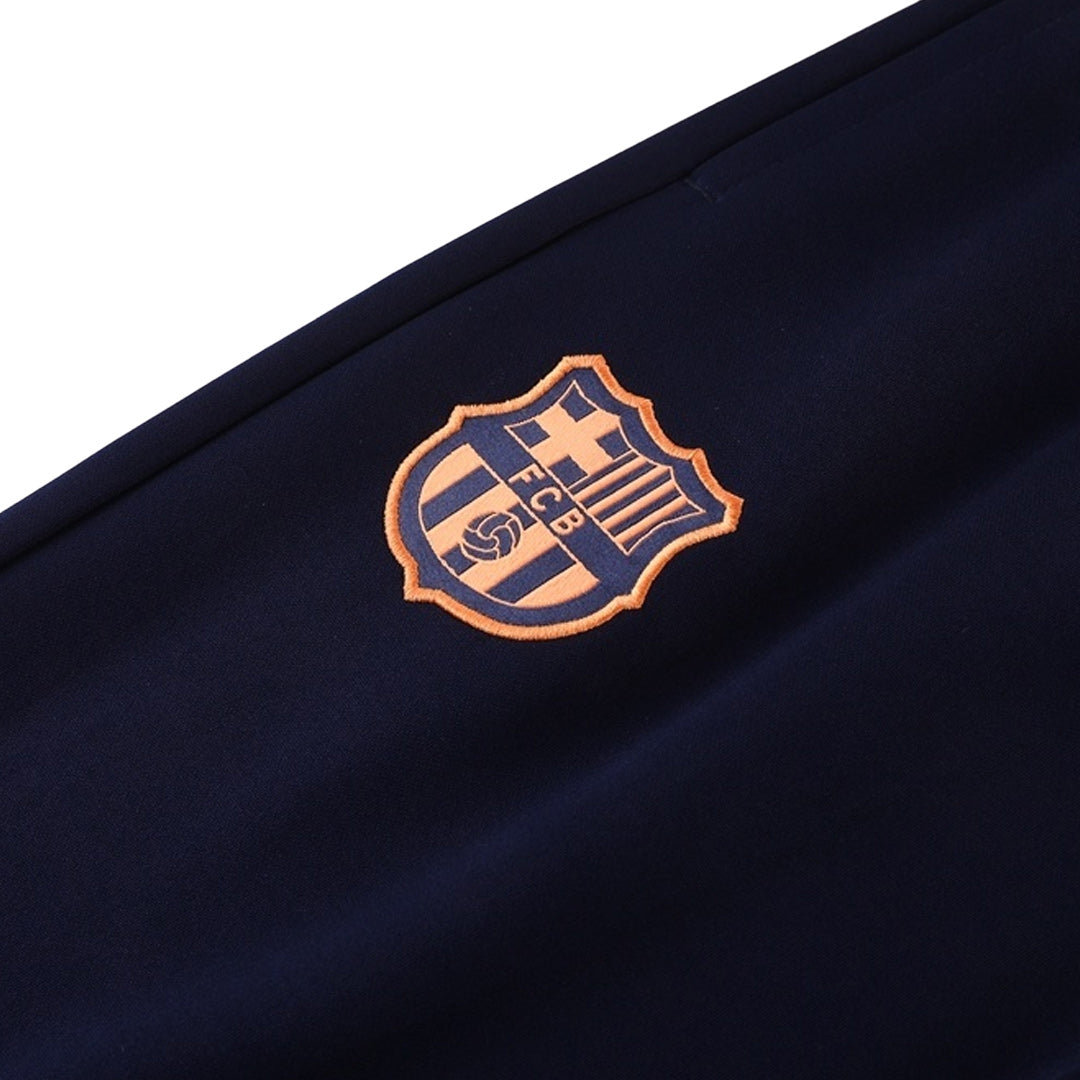 Barcelone Entraînement Veste Tenue (Veste + Pantalon) 2025/26 Marine & Orange