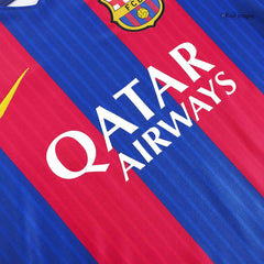 Rétro MESSI #10 Barcelone Domicile Football Maillot 2016/17