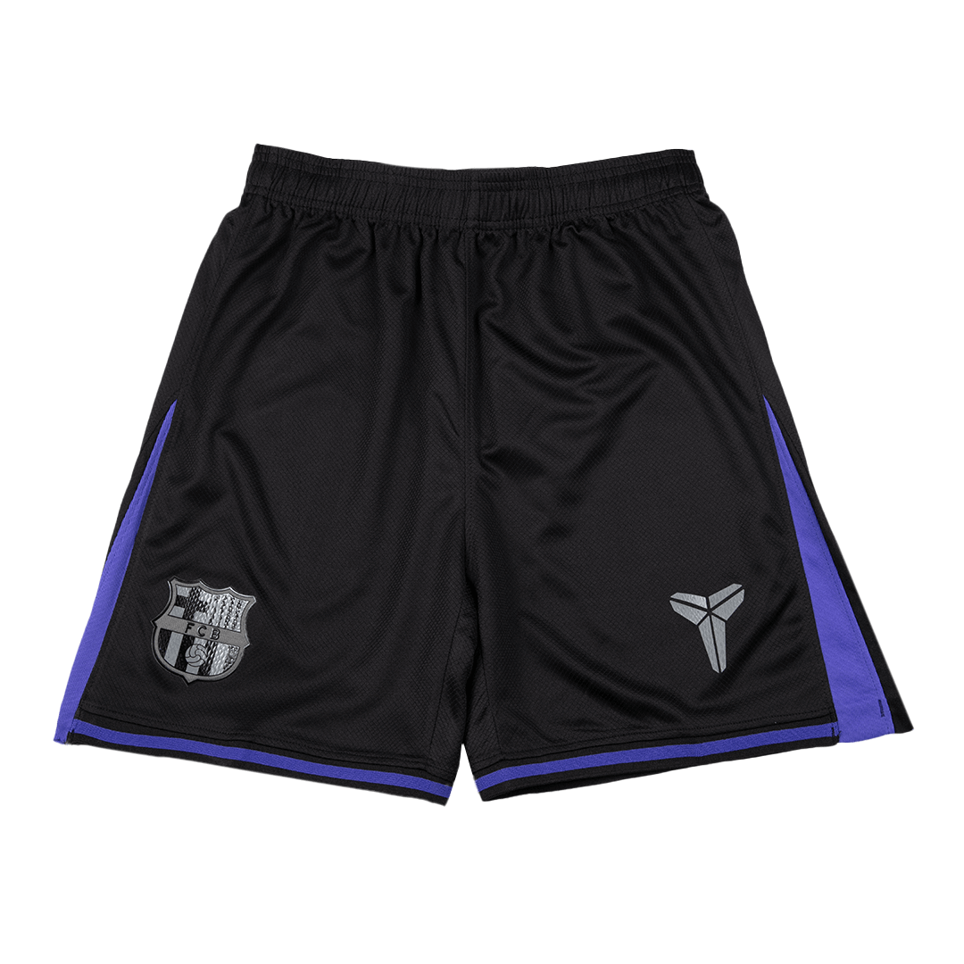 Barcelone Extérieur Short Football 25/26 Noir