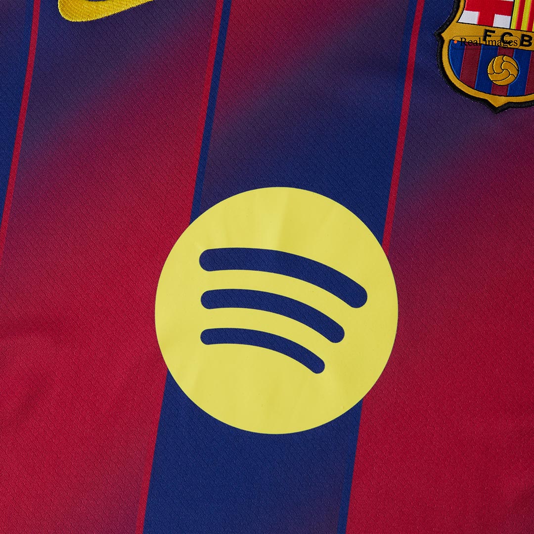 Barcelone Masion Football Maillot Trousse(Maillot+Shorts) 2025/26 Rouge&Bleu