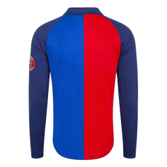 hommes Rétro Barcelone Manches Longues Football Maillot 1999/00 - Édition Spéciale