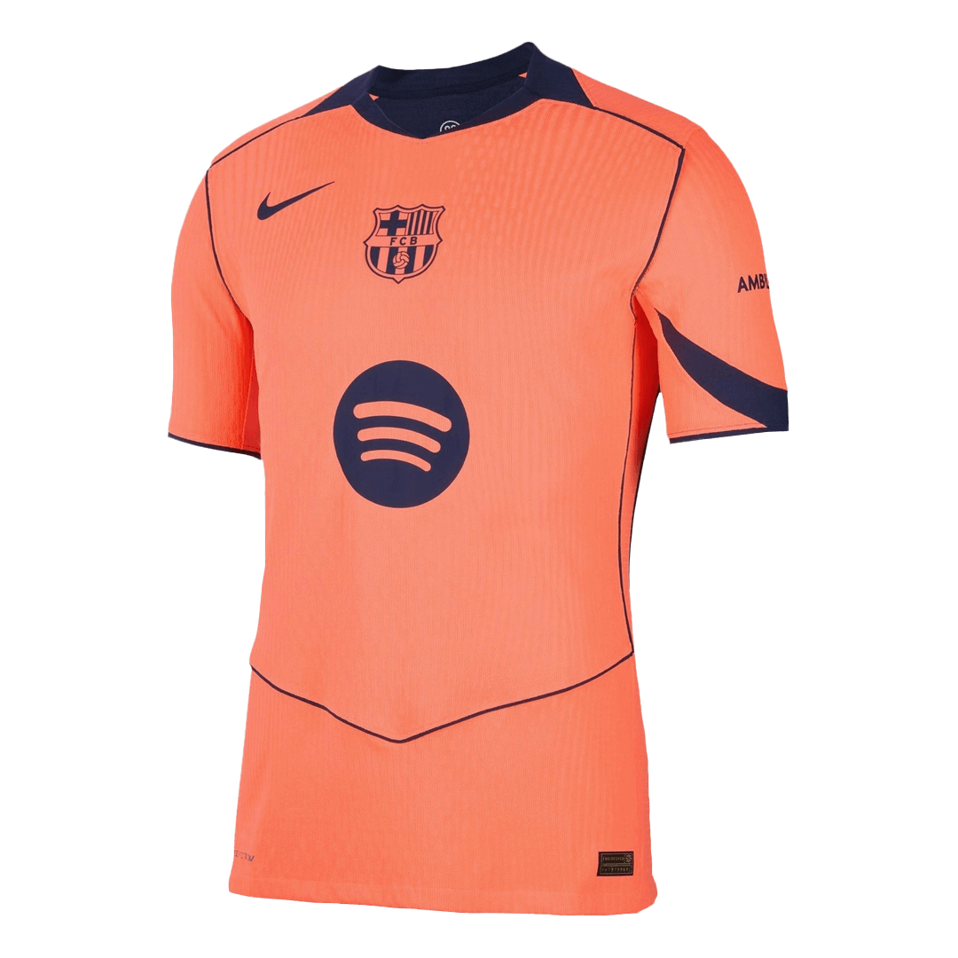 Authentique F.DE JONG #21 Barcelone Extérieur Troisième  Maillot 2025/26 - UCL