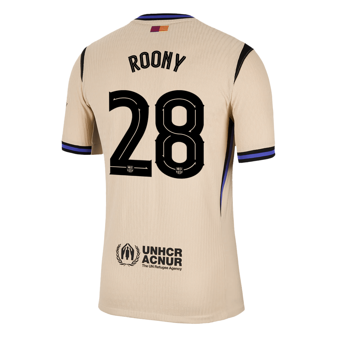 Joueur ROONY #28 Barcelone Extérieur Maillot 2025/26 - UCL