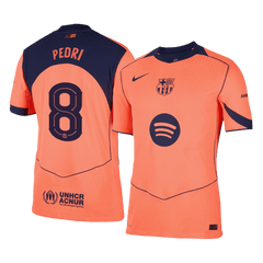Authentique PEDRI #8 Barcelone Extérieur Troisième Maillot 2025/26 - UCL