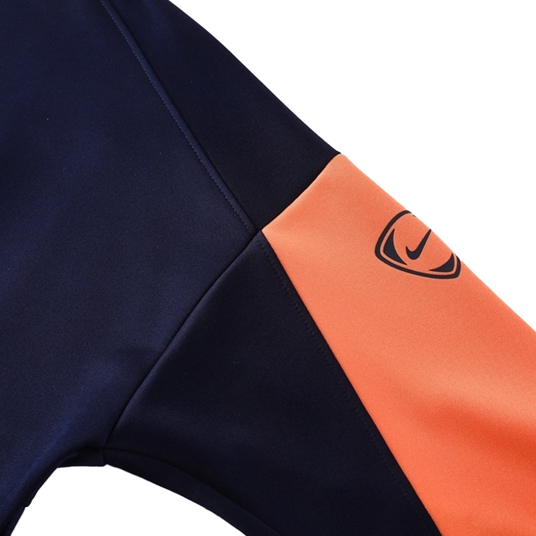 Barcelone Entraînement Veste Tenue (Veste + Pantalon) 2025/26 Marine & Orange