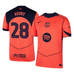 ROONY #28 Barcelone Extérieur Troisième Football Maillot 2025/26