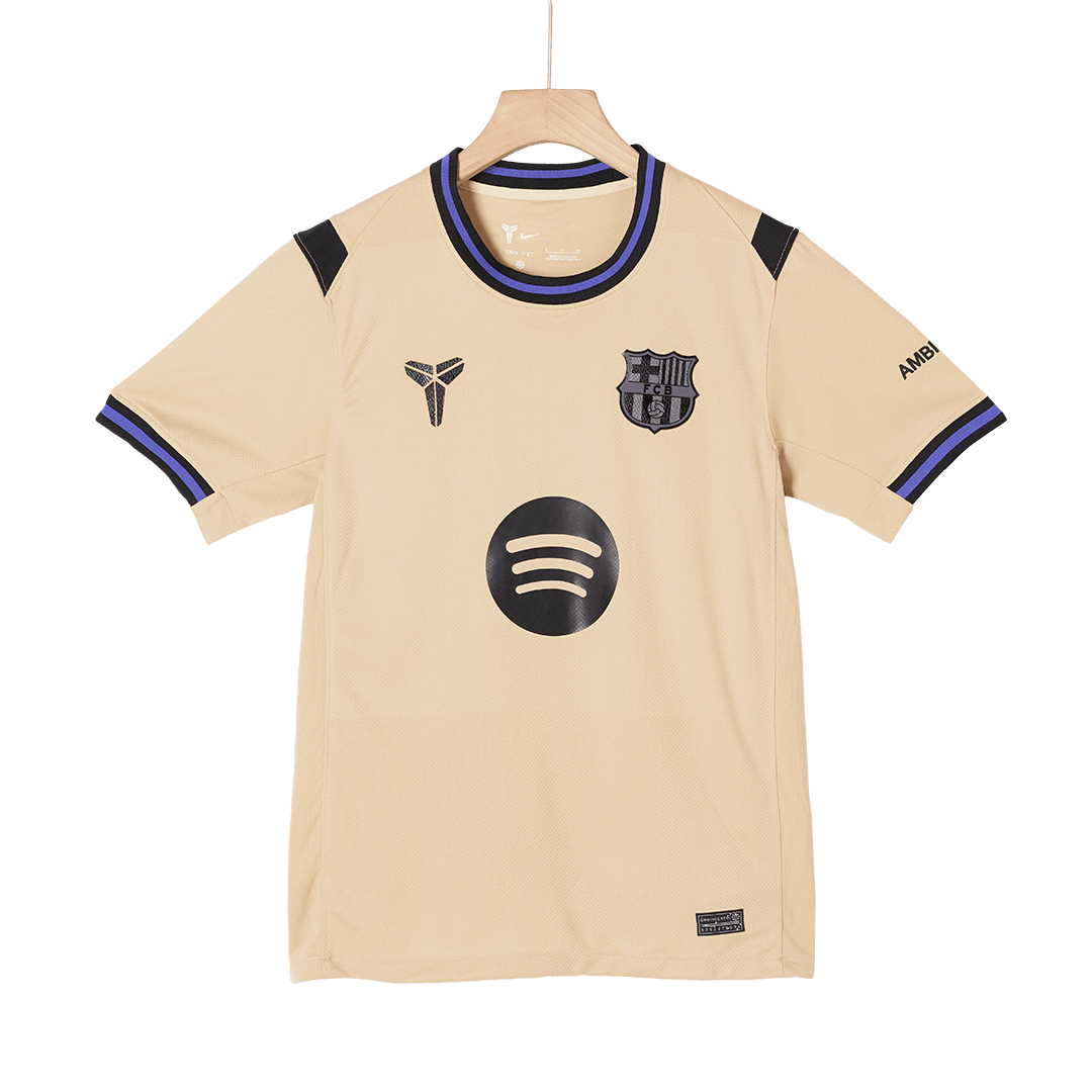 LAMINE YAMAL #10 Barcelone Football Maillot Extérieur 2025/26