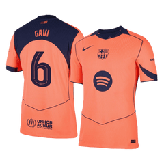 Authentique GAVI #6 Barcelone Extérieur Troisième Maillot 2025/26 - UCL