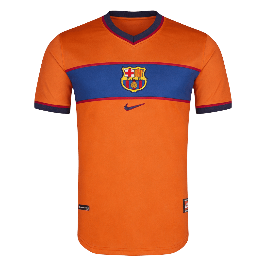 hommes Rétro Barcelone Troisième Football Maillot 1998/99