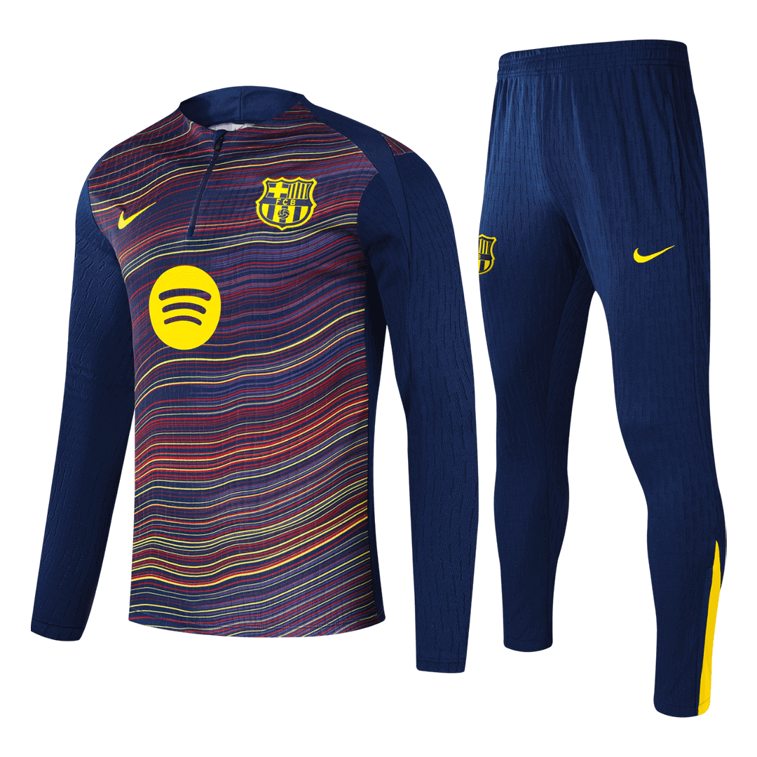 Enfants Barcelone Fermeture Éclair Sweat Kit (Haut+Pantalon) 2025/26