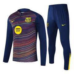 Enfants Barcelone Fermeture Éclair Sweat Kit (Haut+Pantalon) 2025/26