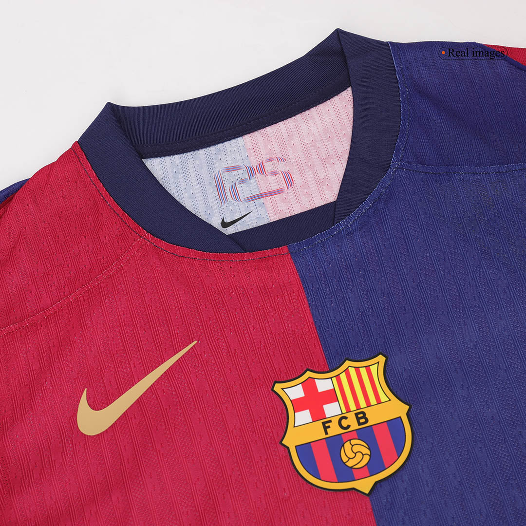 Authentique LEWANDOWSKI #9 Barcelone MaisonFootball Maillot 2024/25