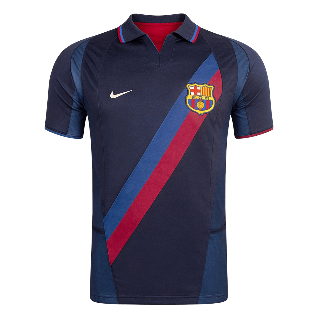 hommes Rétro Barcelone Troisième Football Maillot 2002/03