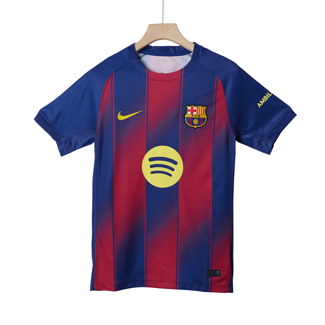 F.DE JONG #21 Barcelone MaisonFootball Maillot 2025/26 Red&Blue