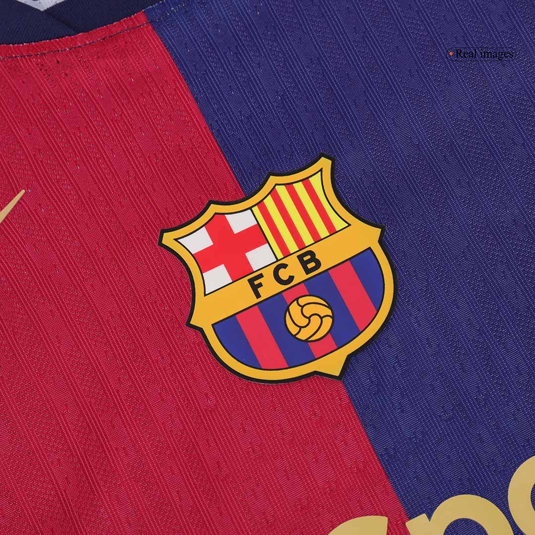 Authentique LEWANDOWSKI #9 Barcelone MaisonFootball Maillot 2024/25