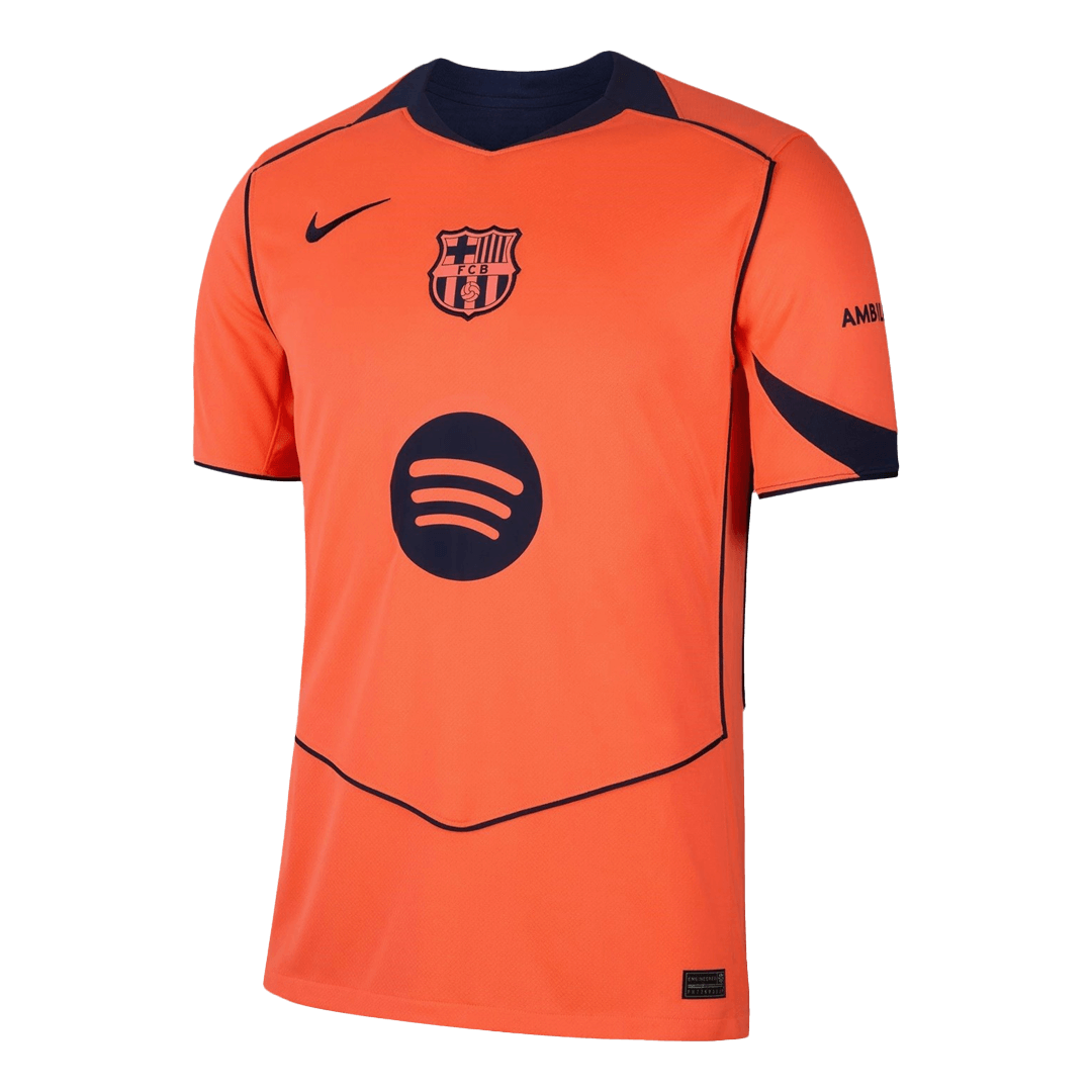 Barcelone Troisième Maillot Extérieur 2025/26 Orange