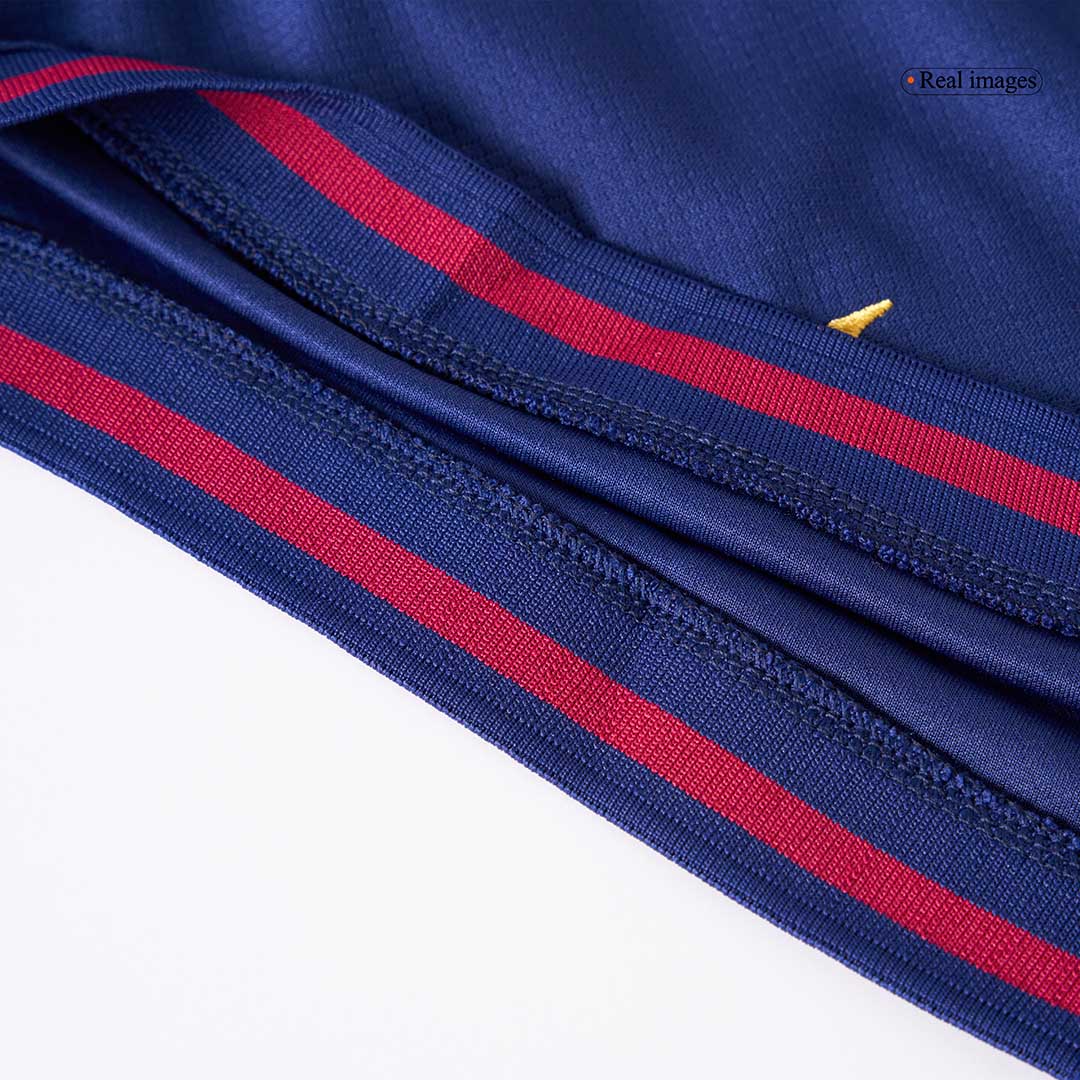 Barcelone Domicile Football Maillot Ensemble(Maillot+Short+Chaussettes) 2025/26 Rouge&Bleu