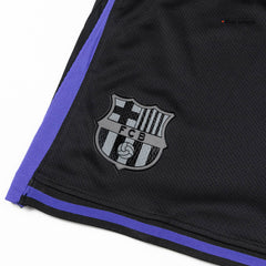 Barcelone Extérieur Short Football 25/26 Noir