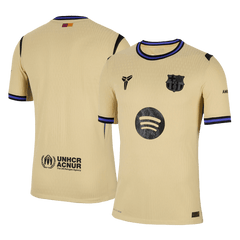 Authentique Barcelone Loin Football Maillot 2025/26 Jaune